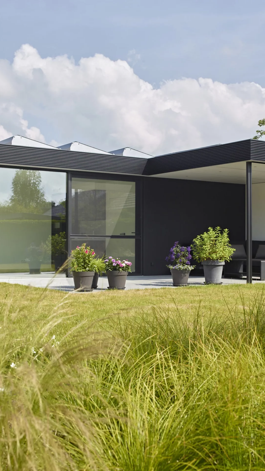 Bijgebouw tuinkamer